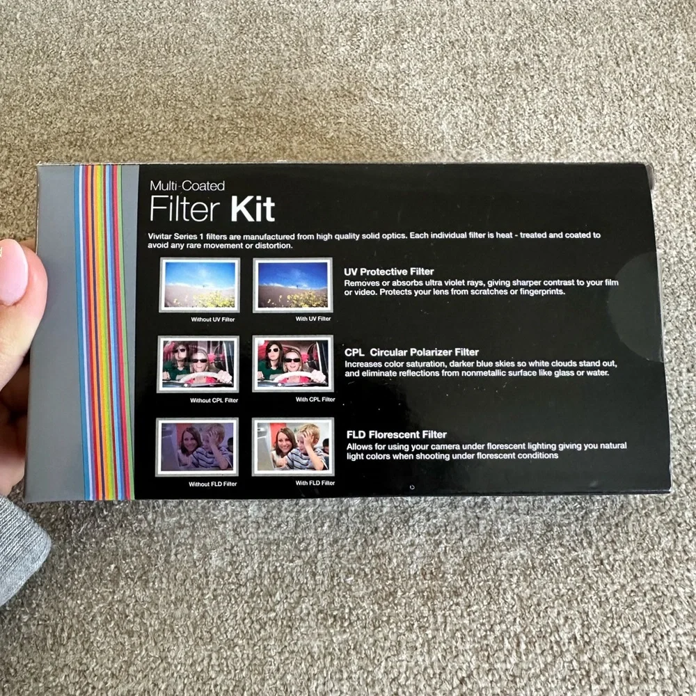 NWT DSLR Camera Pro Optic Cleaning Kit, Lens Filter Kits